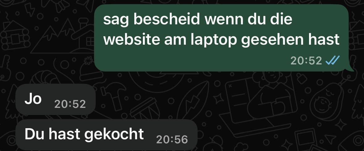 Kundenfeedback per WhatsApp: Du hast gekocht